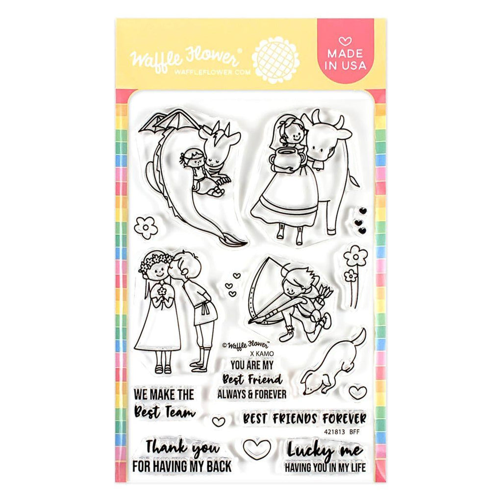 Waffle Flower BFF Clear Stamps 421813