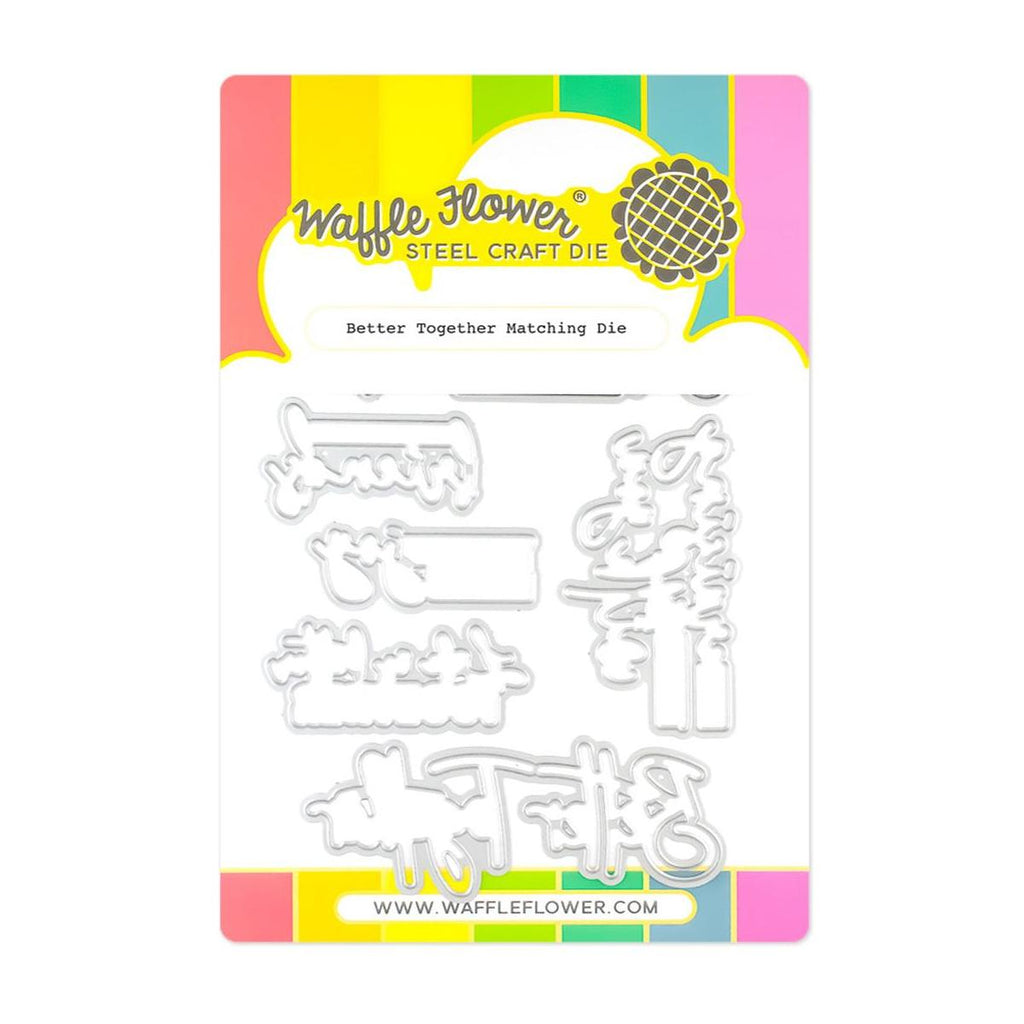 Waffle Flower Better Together Matching Dies 421902