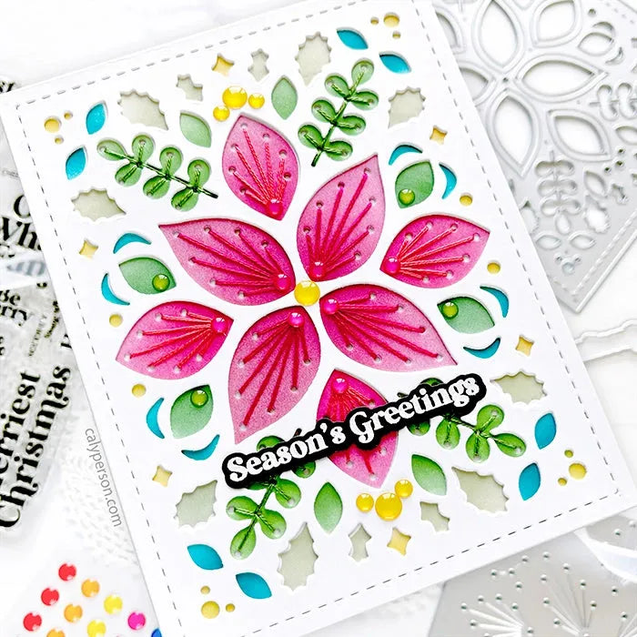 Waffle Flower Enchanted Candy Dots Embellishments wfe212 stitched | color-code:ALT01