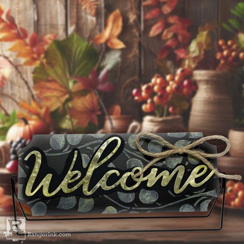 Tim Holtz Alcohol Ink Willow Ranger TAL25443 Thanksgiving Welcome Project | color-code:ALT01