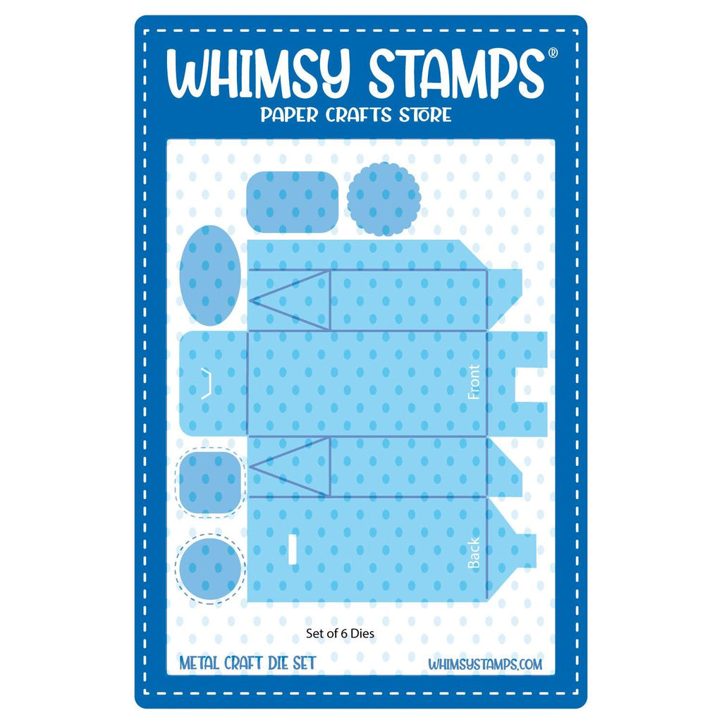 Whimsy Stamps Peekaboo Treat Box Dies wsd541a