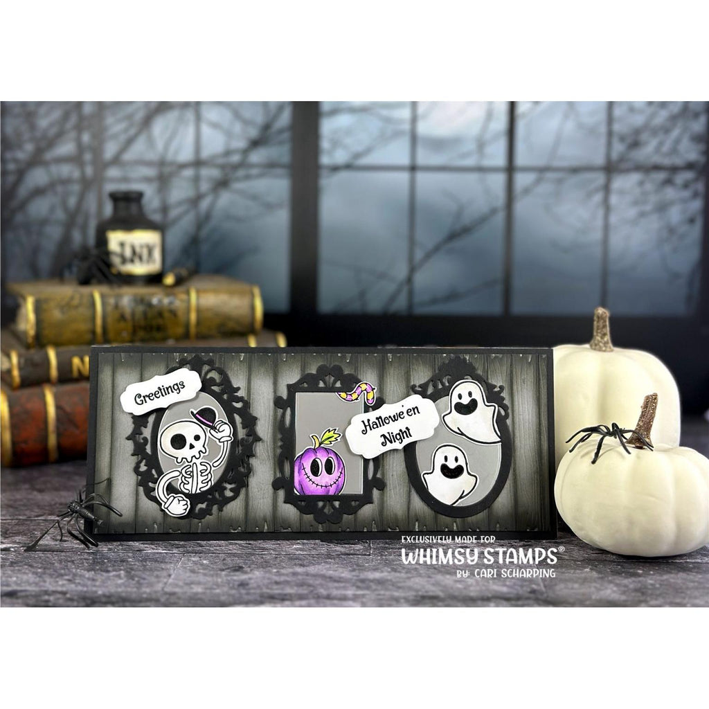 Whimsy Stamps Primitive Halloween Clear Stamps cwsd220a halloween | color-code:ALT01