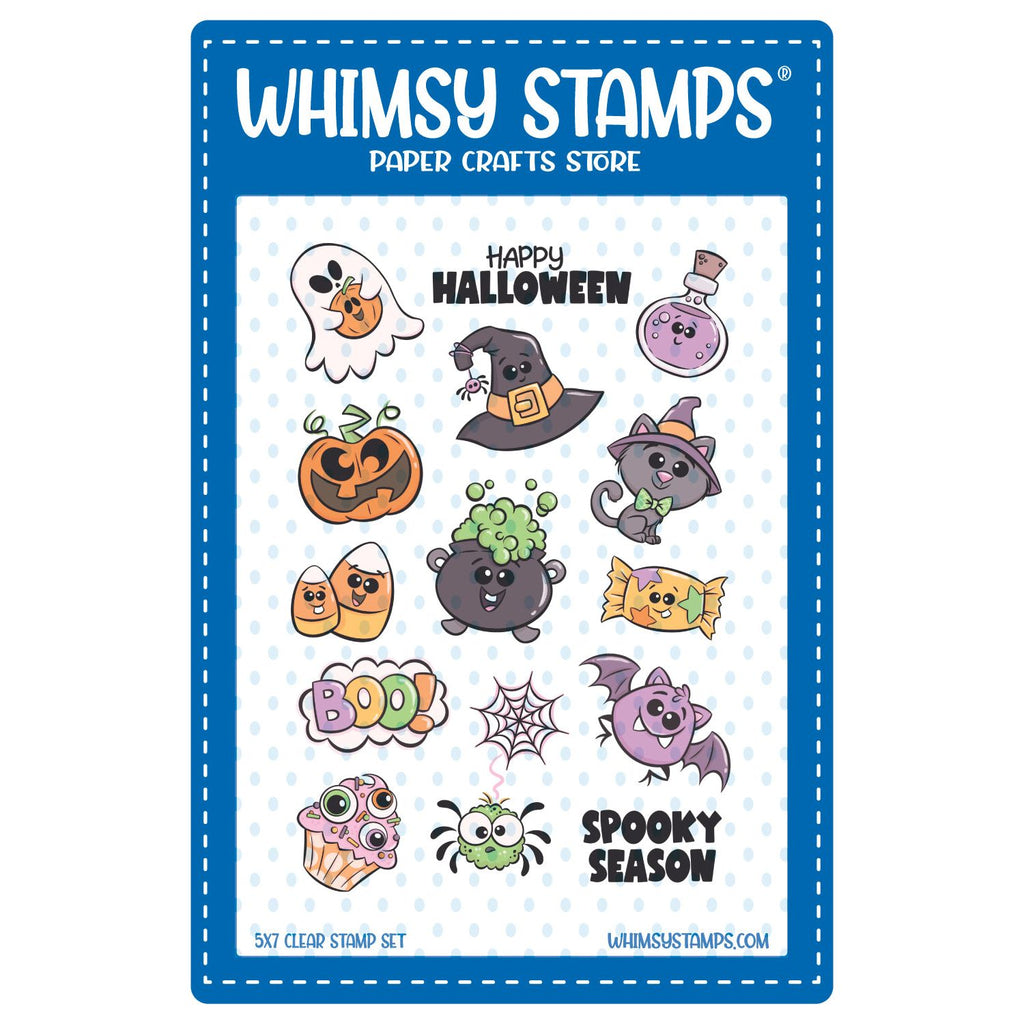 Whimsy Stamps Spooky Season Icons Clear Stamps khb183a