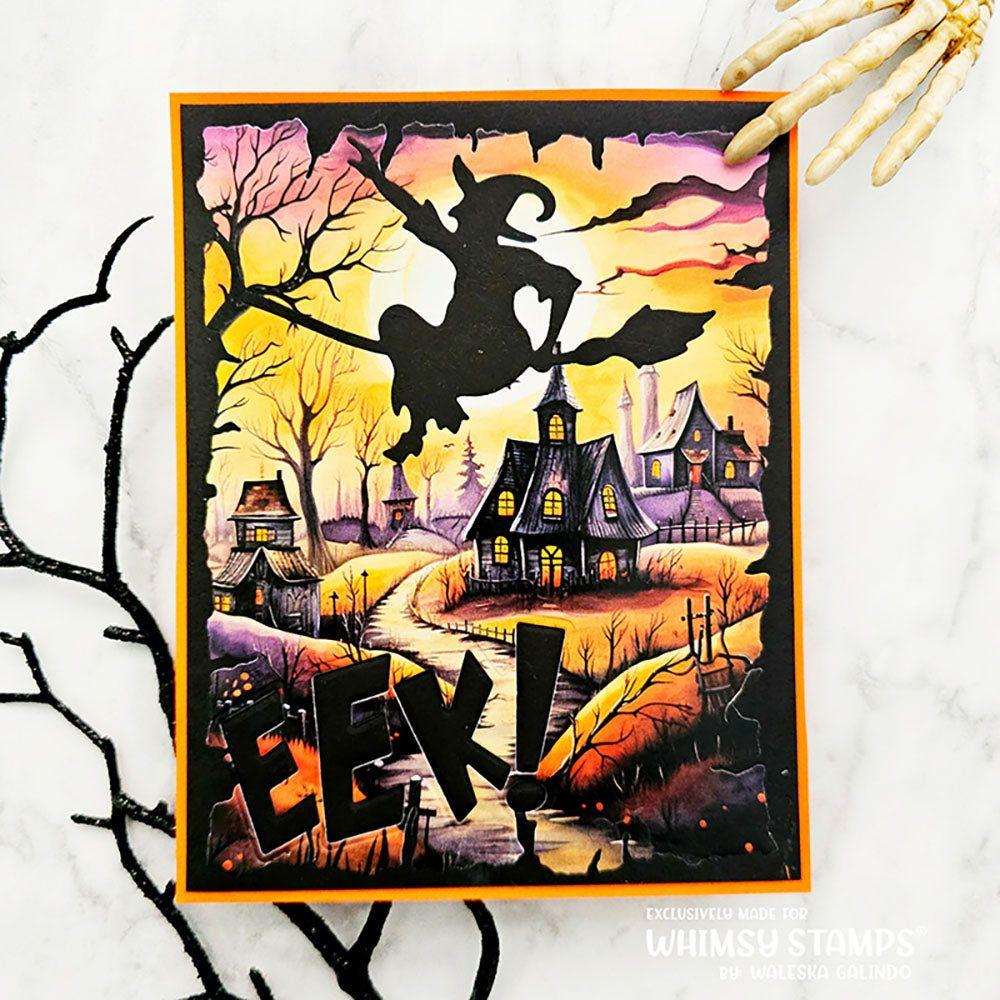 Whimsy Stamps Wicked Whispers Dies wsd281 eek