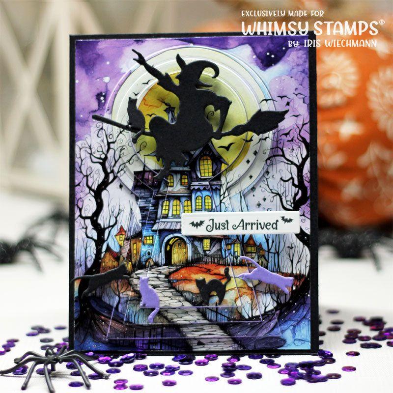 Whimsy Stamps Wicked Whispers Dies wsd281 spooky