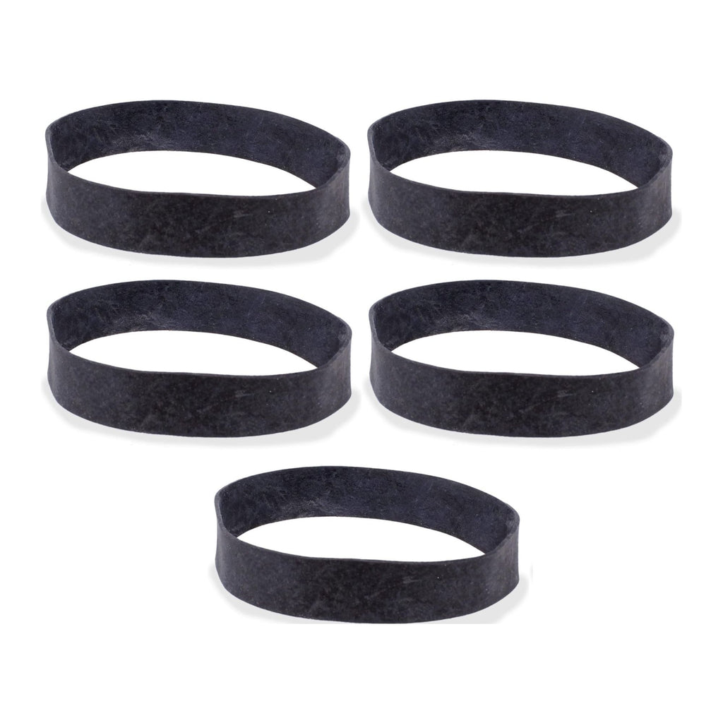 Wide Black Rubber Bands 5 Pack