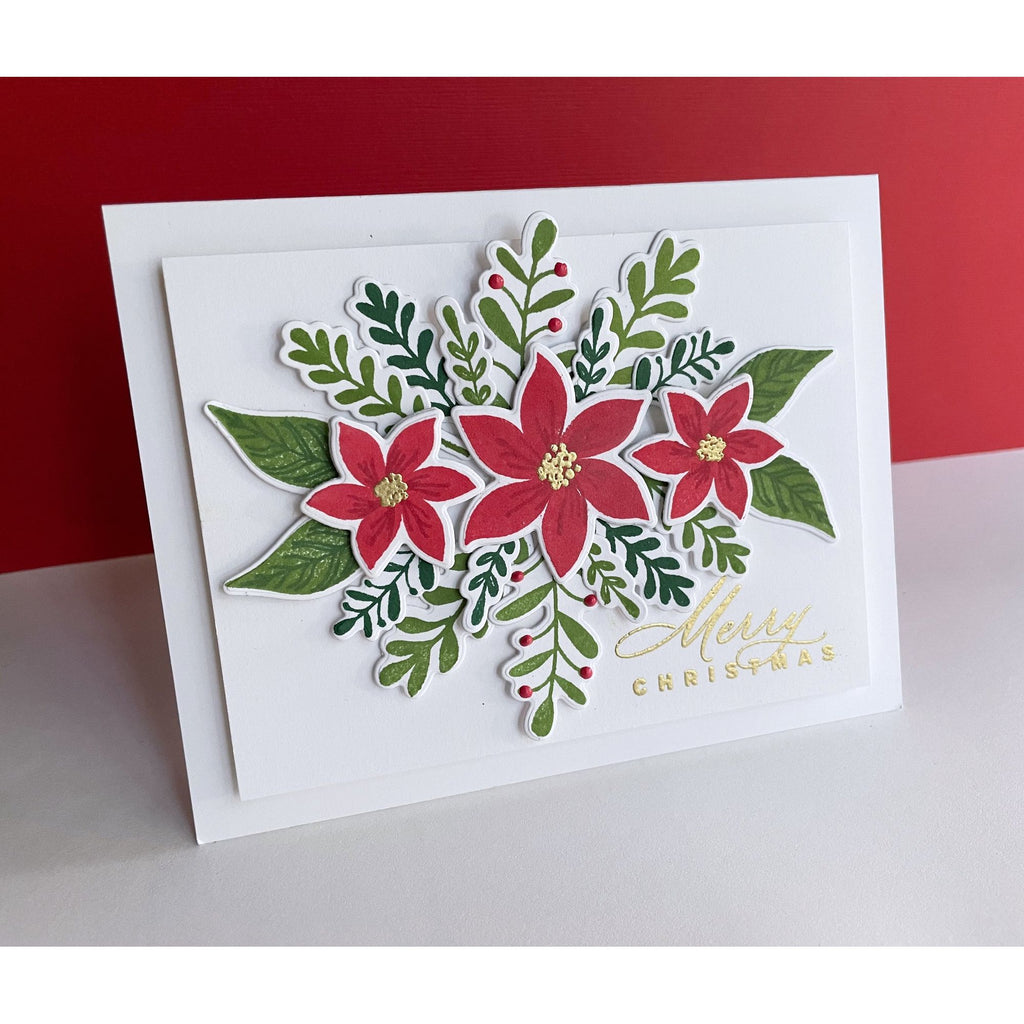 CZ Design Wafer Dies Winter Wishes czd218c All The Joy Christmas Card | color-code:ALT04