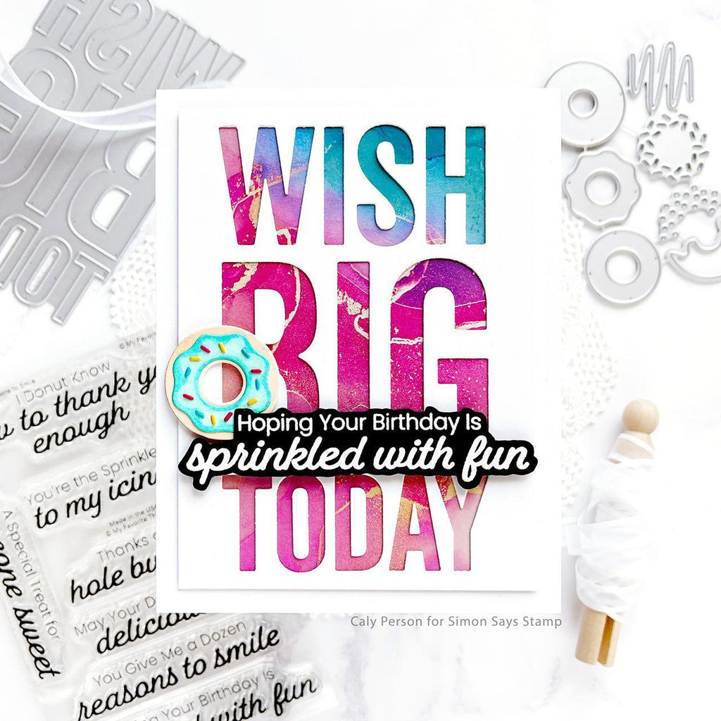 My Favorite Things Wish Big Today Die-Namics Dies mft2577 Sprinkled with Fun | color-code:alt2