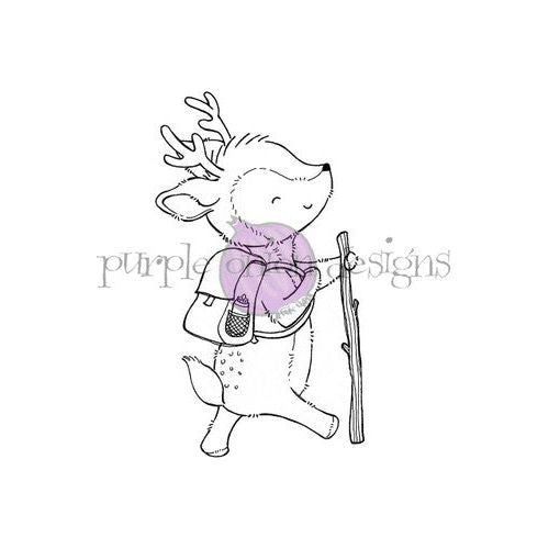 Purple Onion Designs Woody Unmounted Cling Stamp pod1389