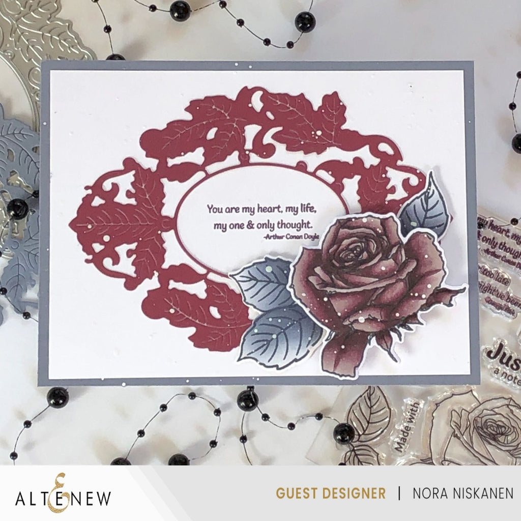 Altenew Enchanted Mirror Die alt8135 rose