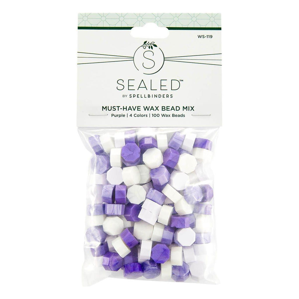 ws-119 Spellbinders Must-Have Wax Bead Mix Purple product image