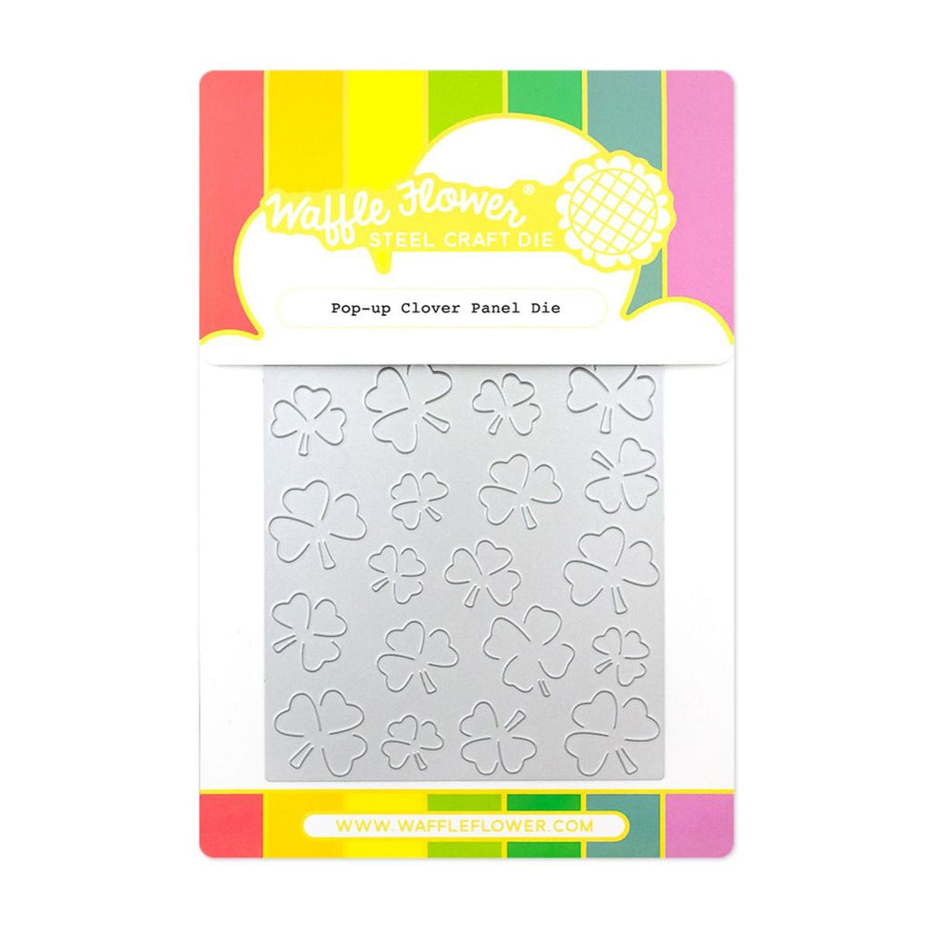 Waffle Flower Pop-up Clover Panel Die 421644