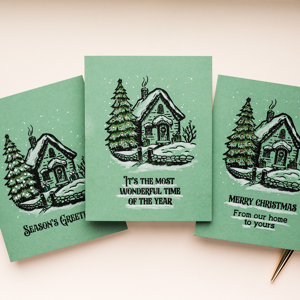 Simon Says Clear Stamps Home for the Holidays 2159ssc Christmas Card s| color-code:ALT06