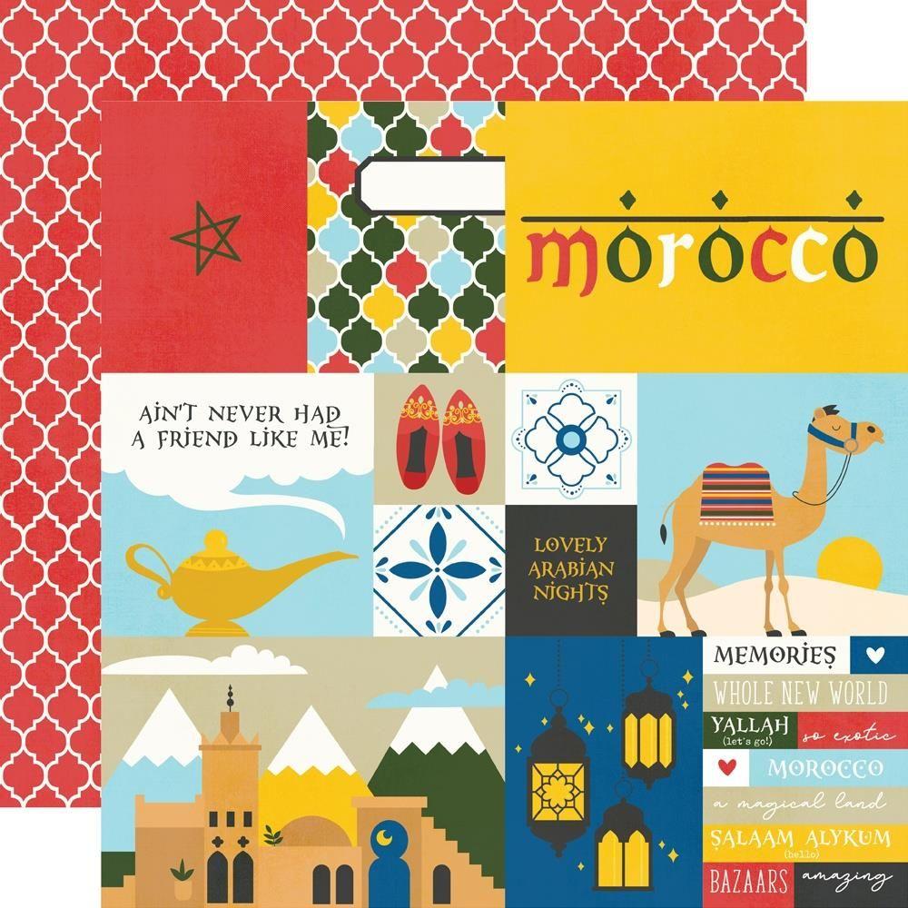 Simple Stories Say Cheese Epic 12 x 12 Collection Kit 22472 Morocco