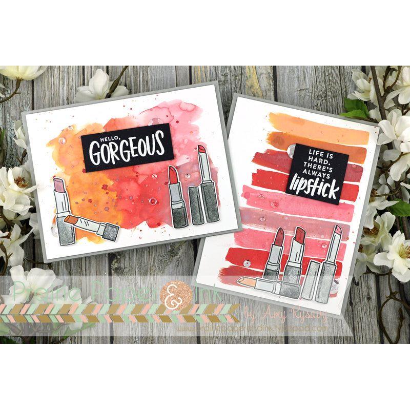 Tim Holtz Distress 12 Oxide Reinkers Set 2 Lipstick Card | color-code:ALT01