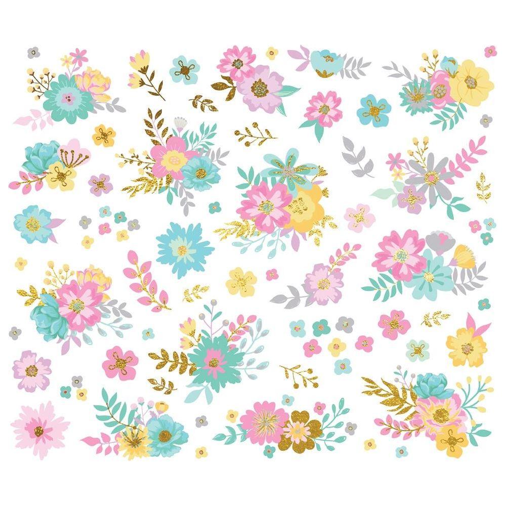 Simple Stories Crafty Things Floral Bits And Pieces 22521 Product View