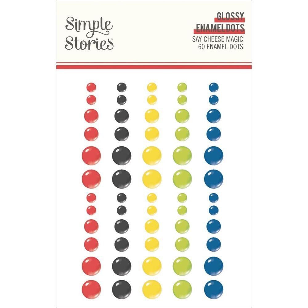 Simple Stories Say Cheese Magic Glossy Enamel Dots 22425