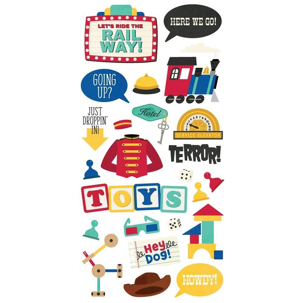 Simple Stories Say Cheese Tinseltown Foam Stickers 22467 Product View