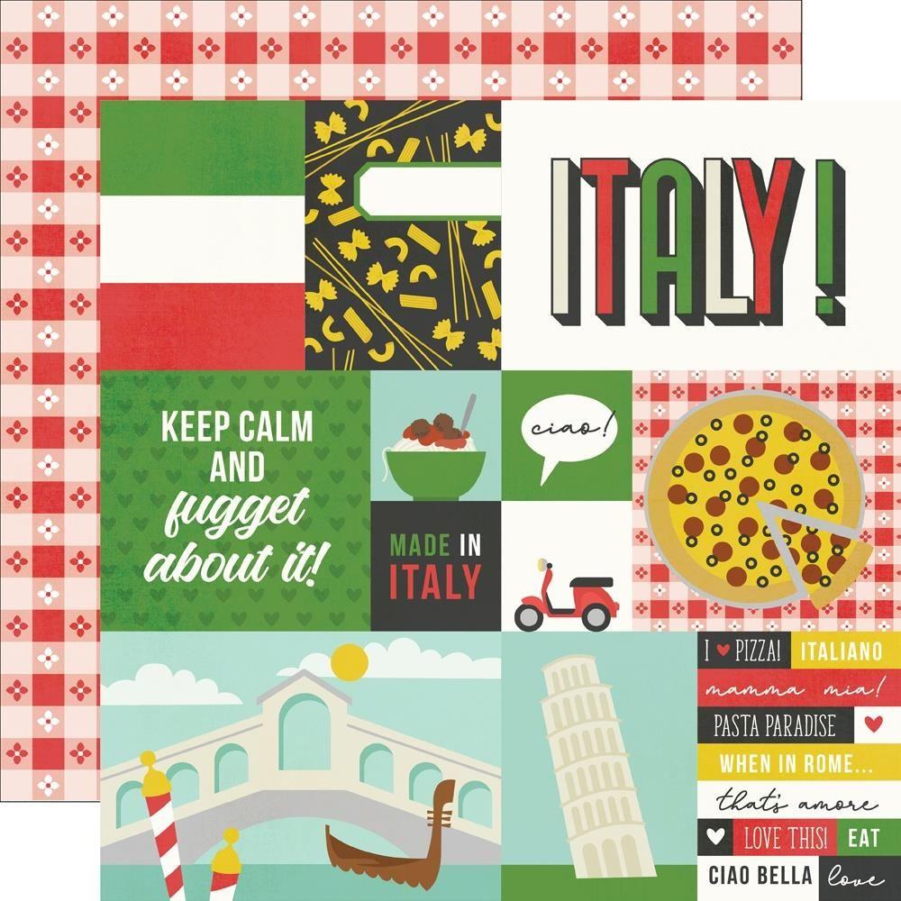 Simple Stories Say Cheese Epic 12 x 12 Collection Kit 22472 Italy