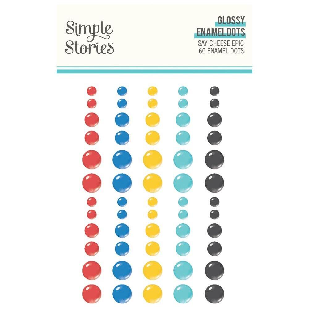 Simple Stories Say Cheese Epic Glossy Enamel Dots 22489