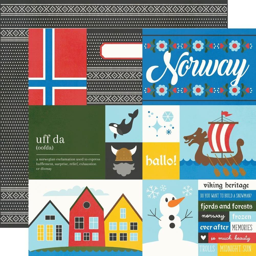 Simple Stories Say Cheese Epic 12 x 12 Collection Kit 22472 Norway