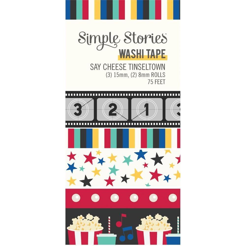 Simple Stories Say Cheese Tinseltown Washi Tape 22470