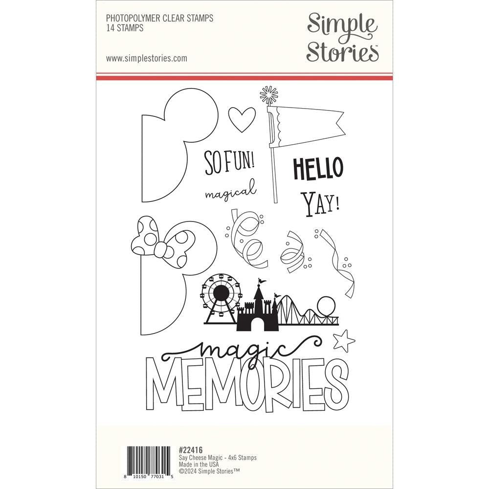 Simple Stories Say Cheese Magic Clear Stamps 22416 Detailed Product View