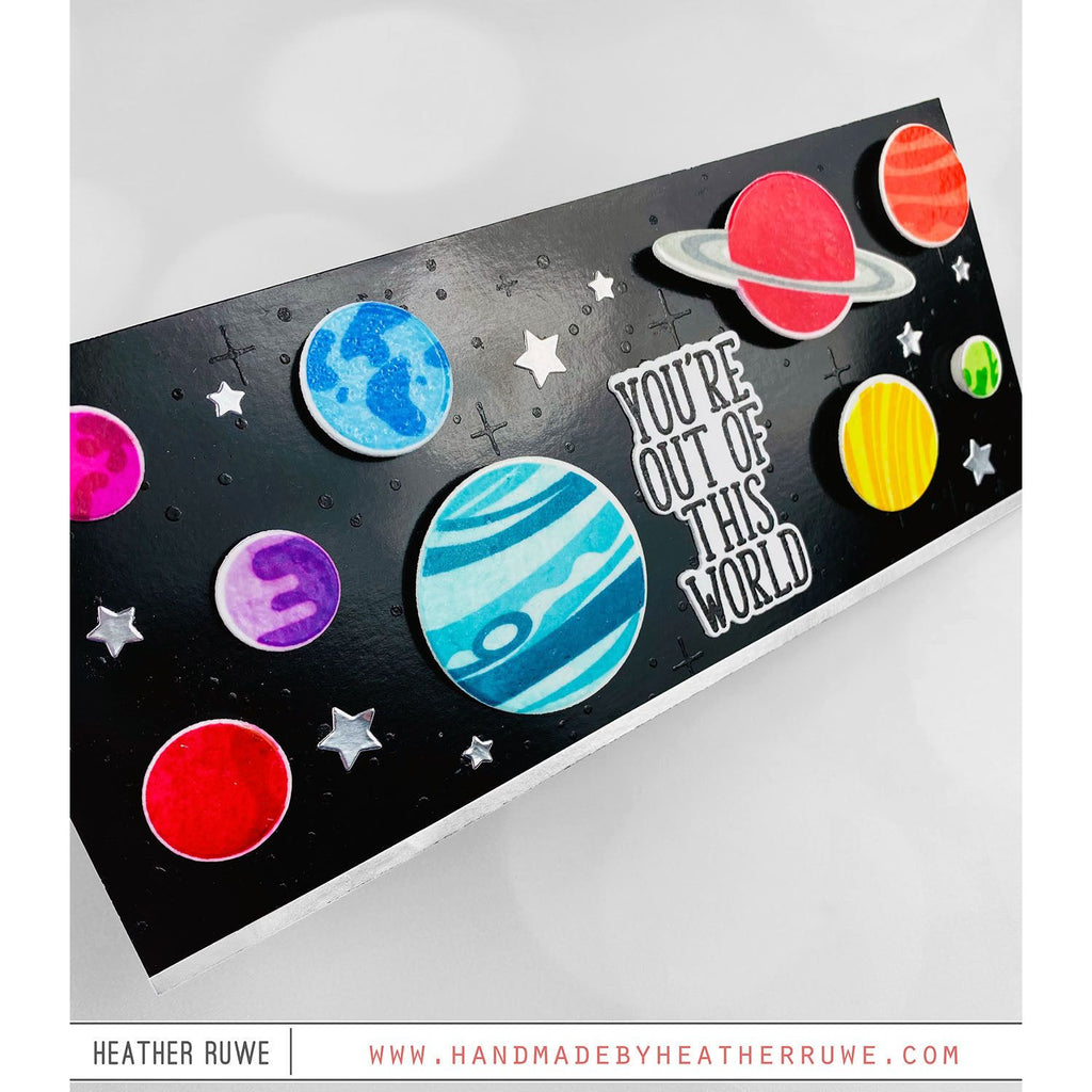 Simon Says Stamp You Are My Universe Wafer Dies sssd112834c Out Of This World Friend Card | color-code:ALT01