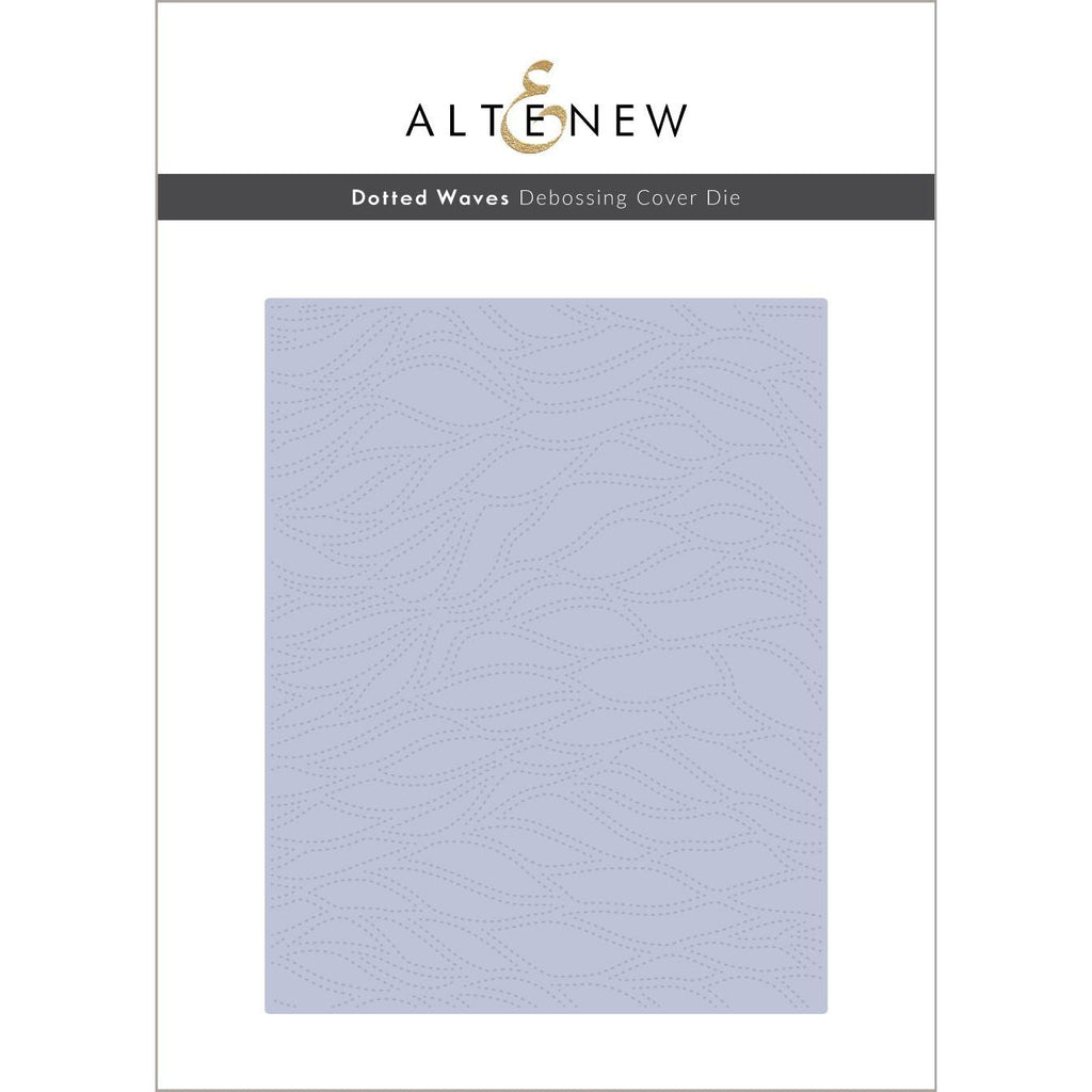 Altenew Dotted Waves Debossing Cover Die ALT7951