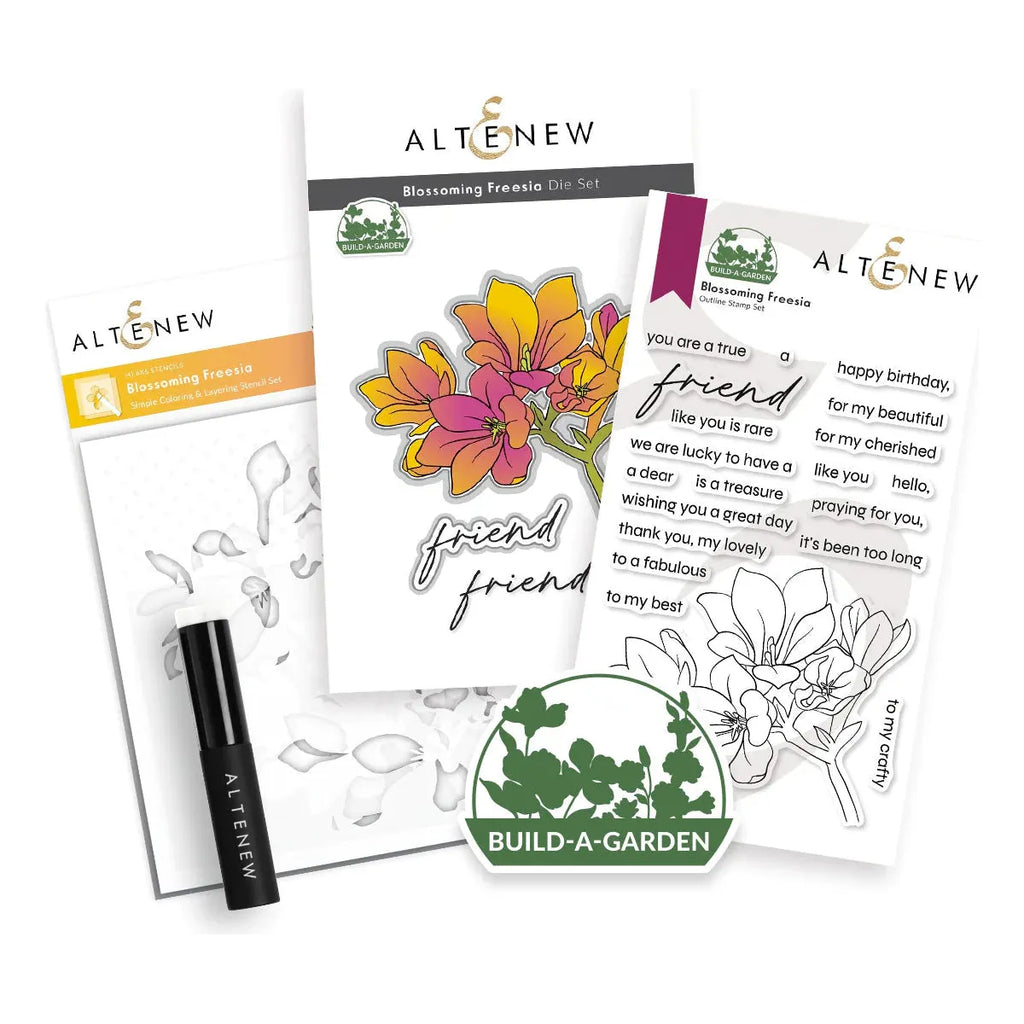 Altenew Build-A-Garden: Blossoming Freesia Set alt8585bn