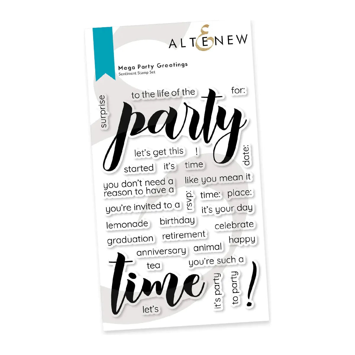 Altenew - Clear Stamps - Uplifting Sentiments