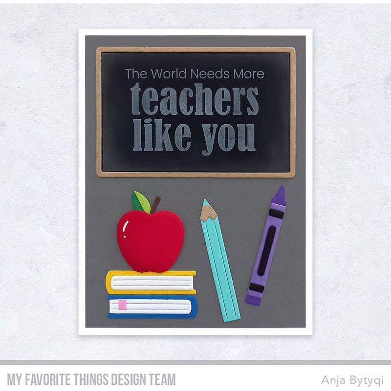 My Favorite Things Back to School Dies Die-Namics mft2533 Teachers like you | color-code:alt1