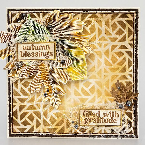 Simon Says Stamp Stencil Octo 1041mt Sweet Wishes Autumn Card | color-code:ALT03