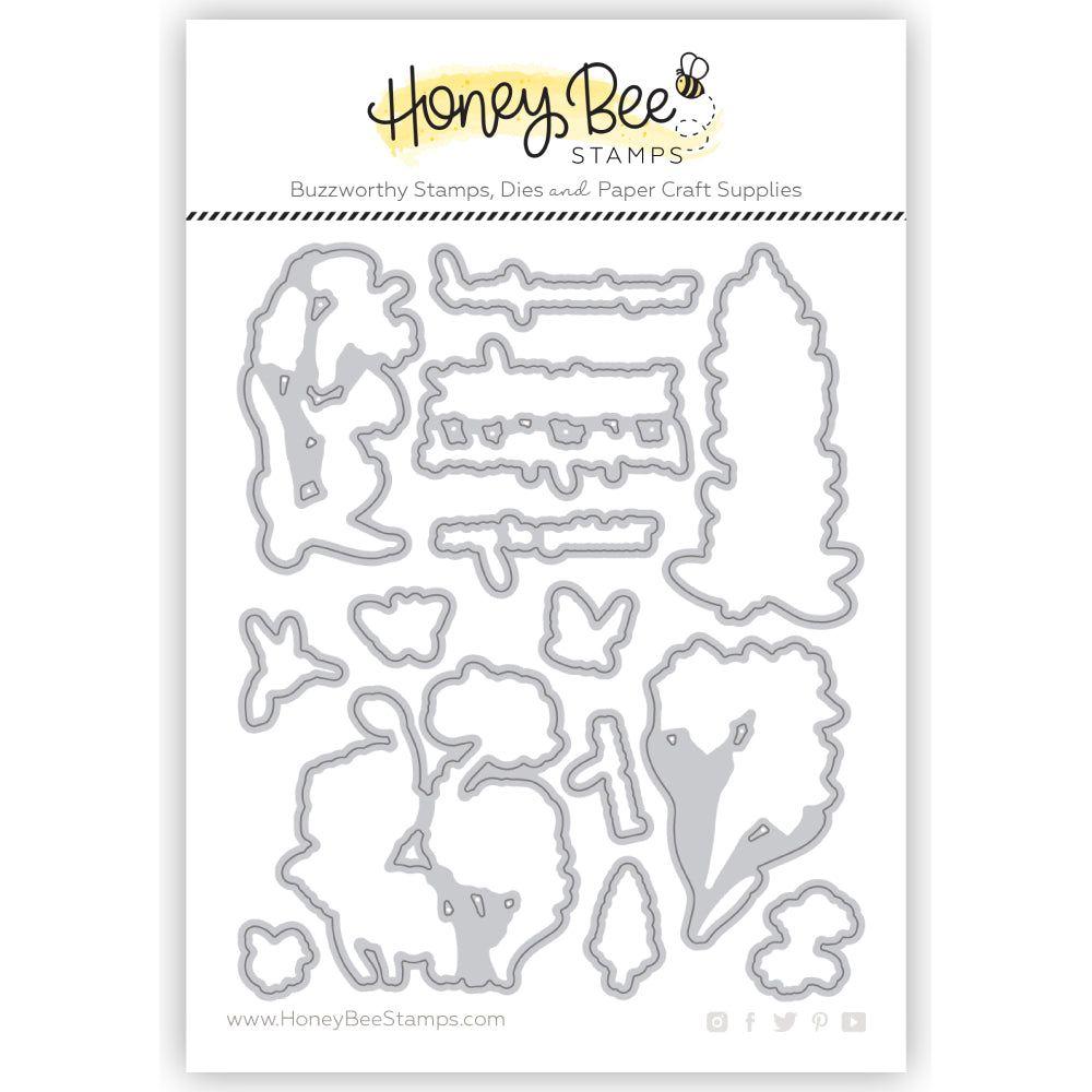 Honey Bee Bees And Bonnets Dies hbds-541 Detailed Product View