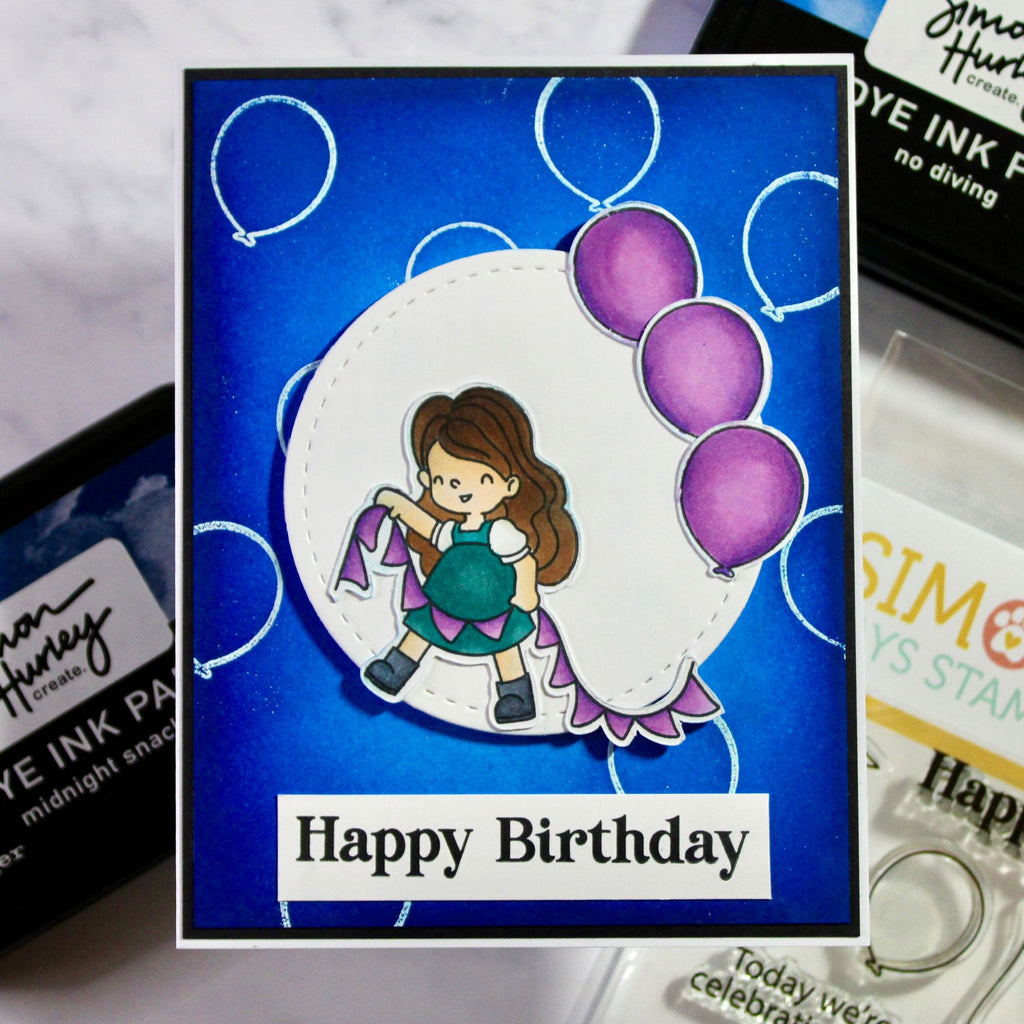 Simon Says Stamp Birthday Party Wafer Dies 1148sdc Stamptember Birthday Card