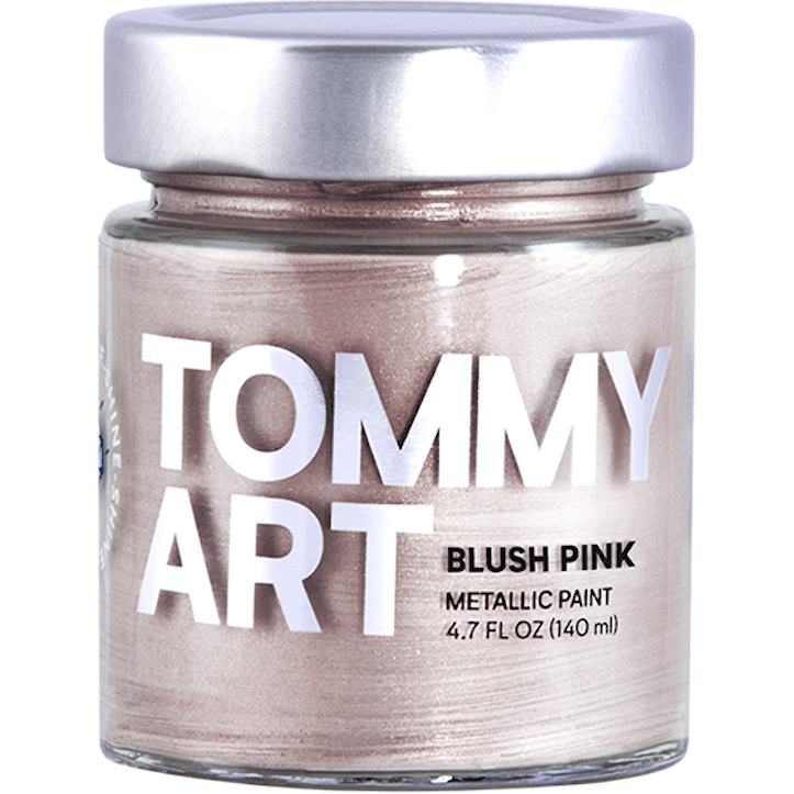 Tommy Art Blush Pink Metallic Paint mt090-140