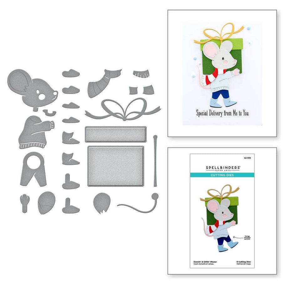 Foiled Mouse Head Checklist or Headers on Clear Sticker Paper