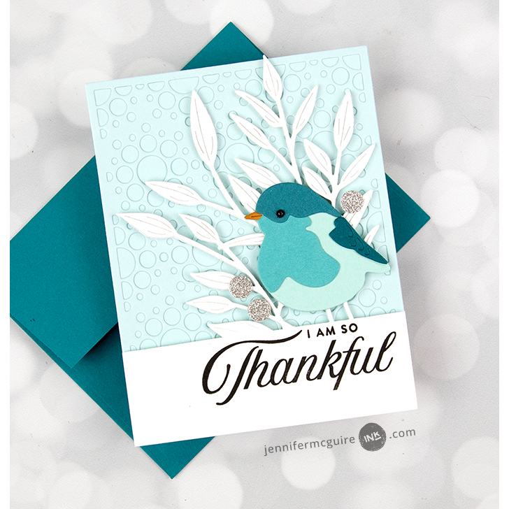 Simon Says Stamp Bubble Burst Plate Wafer Dies s840 Season Of Wonder Thankful Card | color-code:ALT01