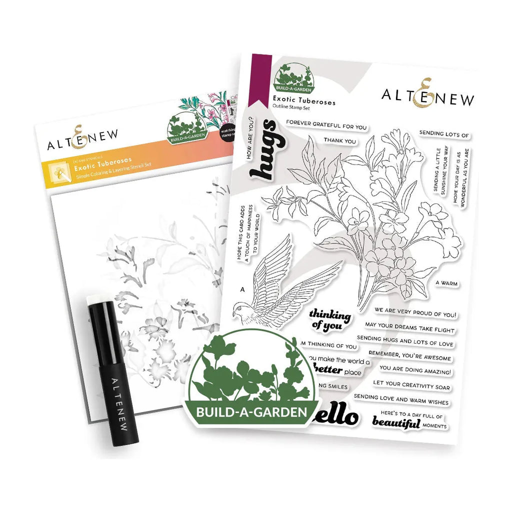 Altenew Build-A-Garden Exotic Tuberose alt10098bn