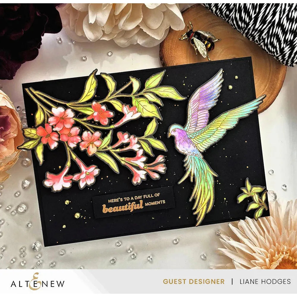 Altenew Build-A-Garden Exotic Tuberoses and Add-on Die Set beautiful