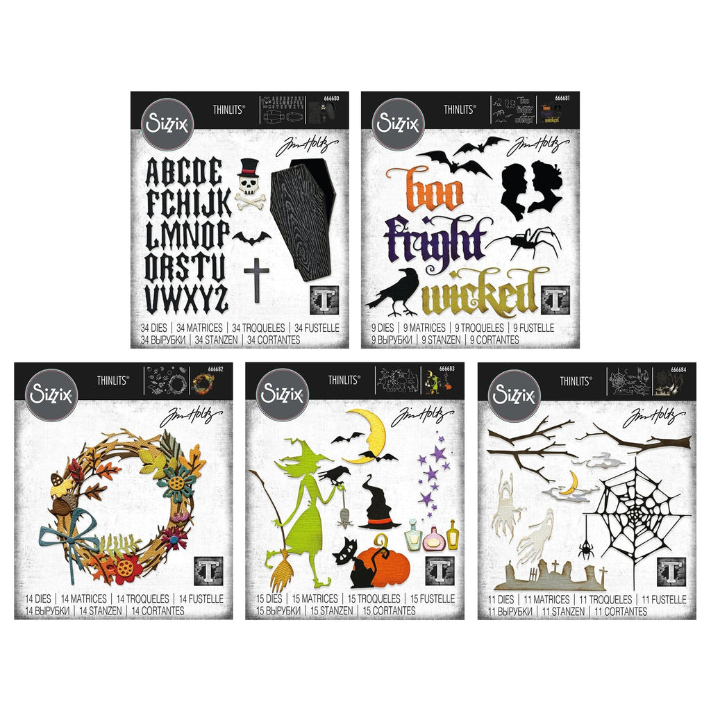 Tim Holtz Sizzix Vault Halloween 2024 I Want It All Bundle