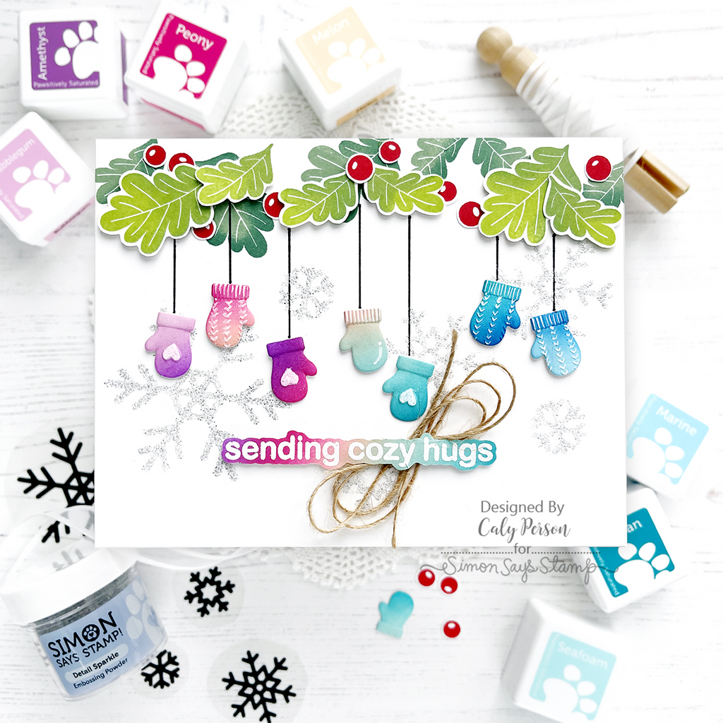 Simon Says Stamp Card Kit of the Month December 2024 Warmest Wishes ck1224 Winter Card | color-code:ALT14