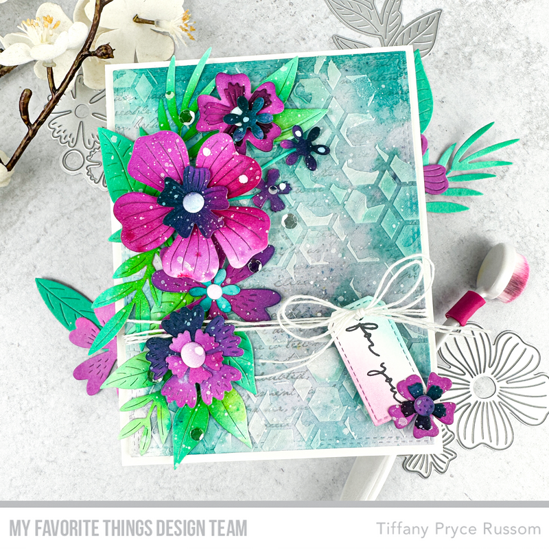 My Favorite Things Bold Blooms Dies Die-Namics mft2564 For You | color-code:alt3