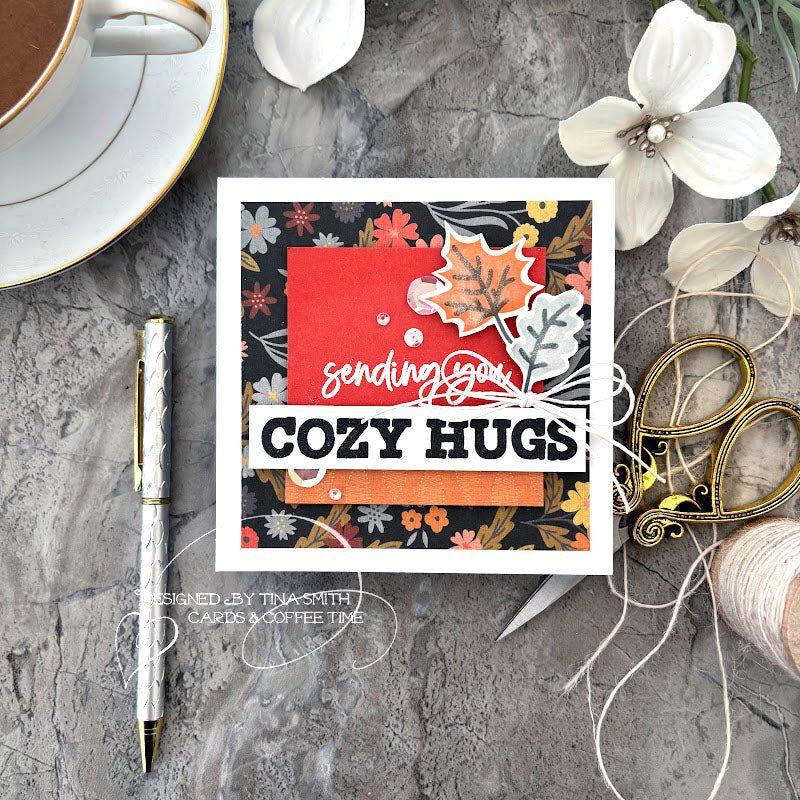 Simon Says Stamp Cozy Autumn Hugs Wafer Dies sssd112866c Hugs Card | color-code:ALT08