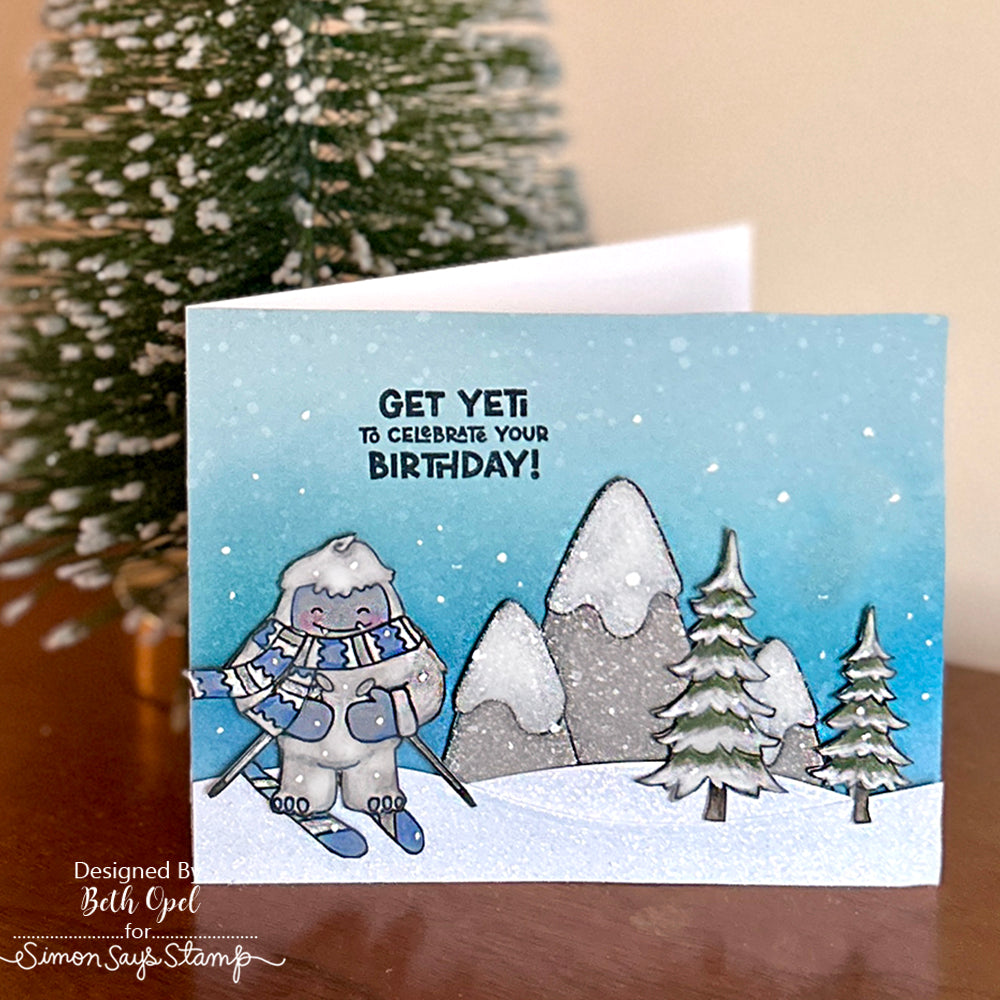 Simon Says Stamp Get Yeti Wafer Dies 1274sdc Birthday Card | color-code:ALT02