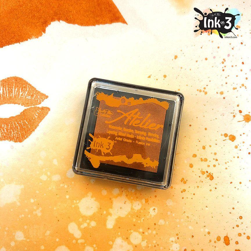 Inkon3 ATELIER MARIGOLD ORANGE Fusion Ink Cube mocube