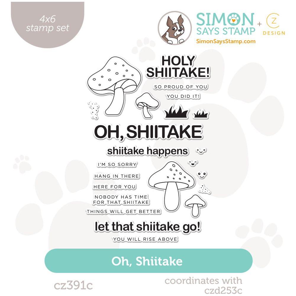 CZ Design Clear Stamps Oh Shiitake cz391c To Love