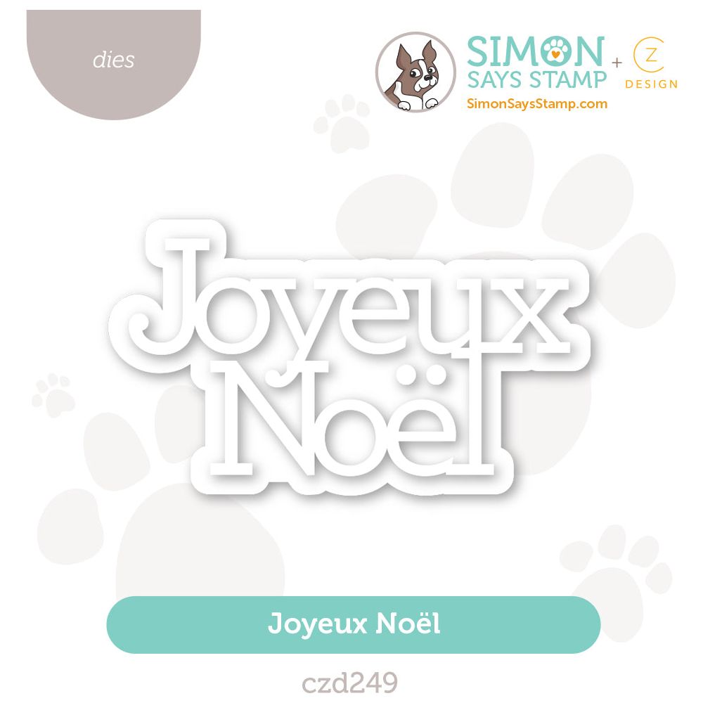 CZ Designs Joyeux Noël Die Set