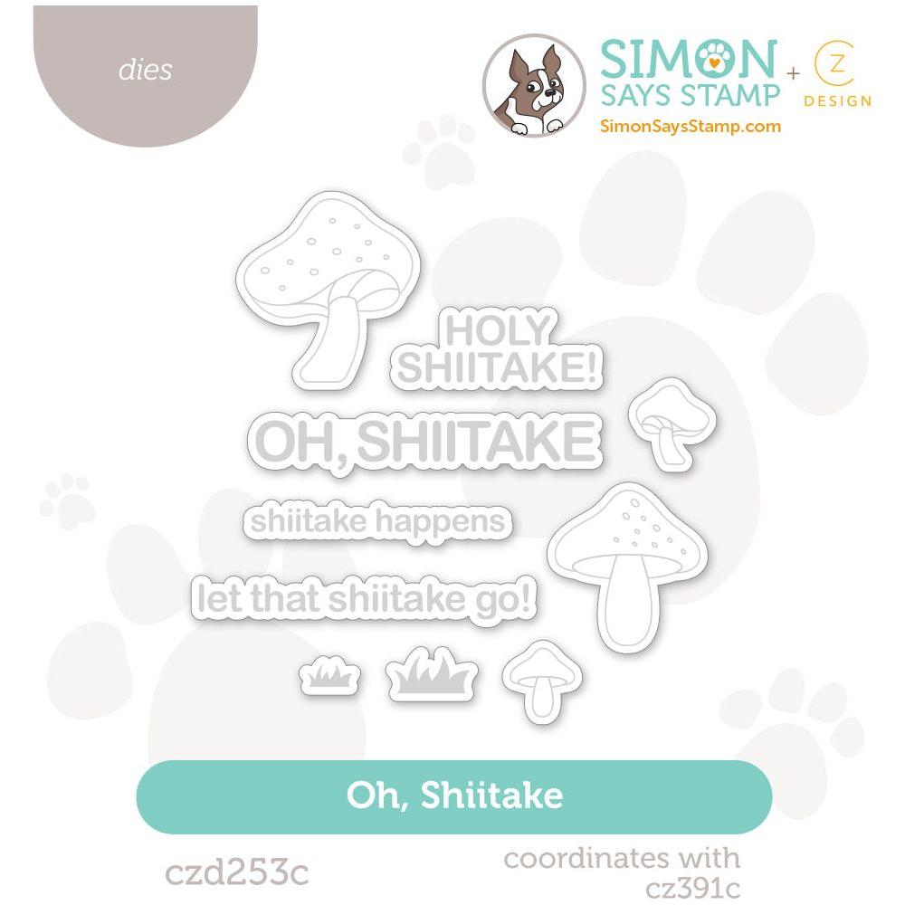 CZ Design Oh Shiitake Wafer Dies czd253c To Love