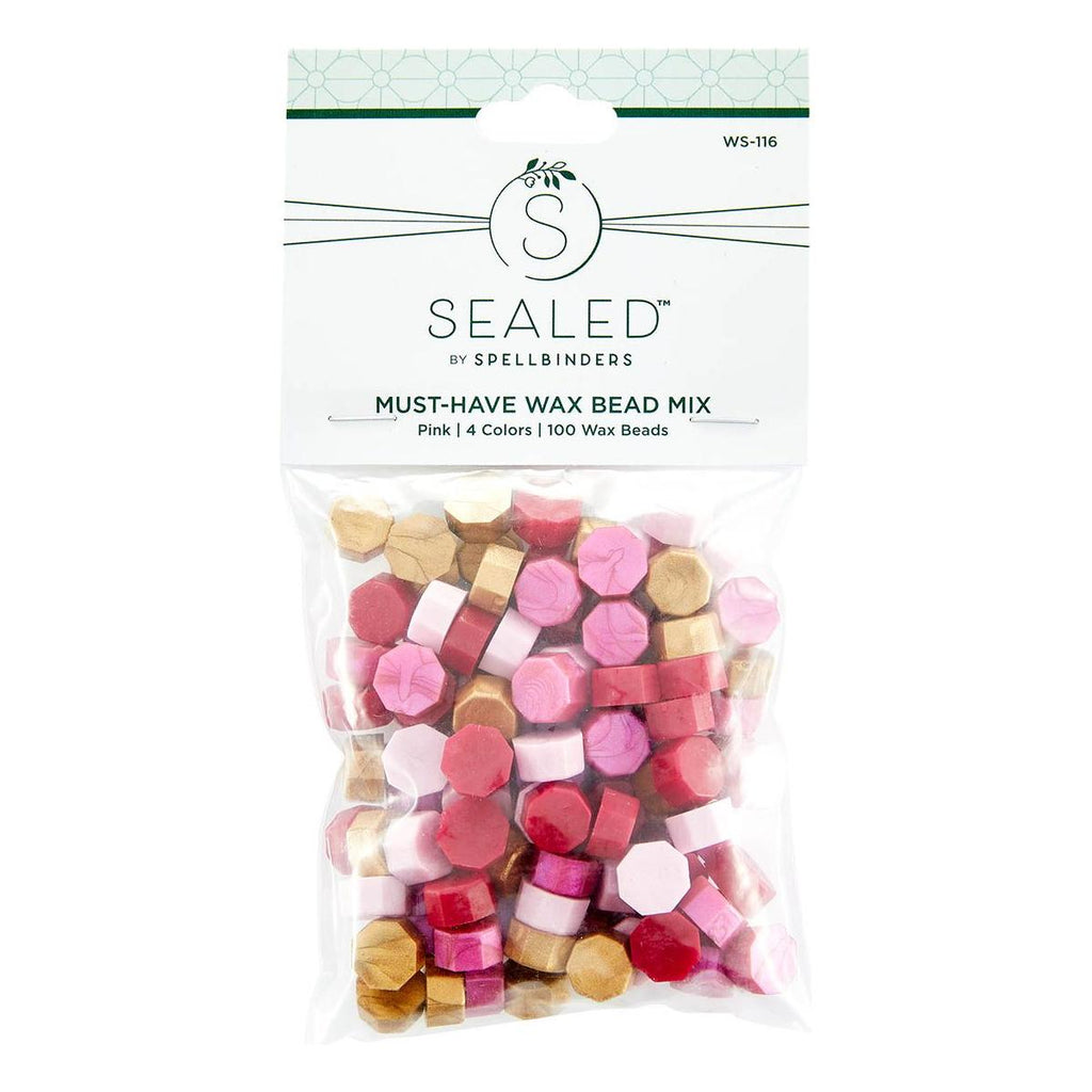 ws-116 Spellbinders Must-Have Wax Bead Mix Pink product image